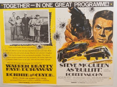 Lot 69 - BONNIE AND CLYDE / BULLITT (circa 1969) Double...