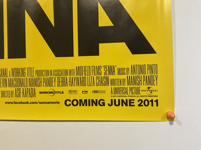 Lot 84 - SENNA (2011) UK quad film poster, documentary,...