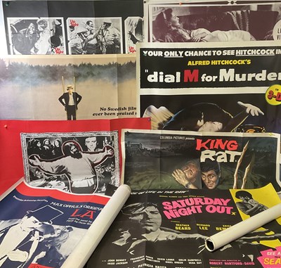 Lot 113 - A mixed group of UK Quad film posters for...