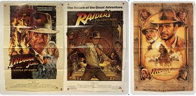 Lot 31 - A group of three commercial INDIANA JONES one...