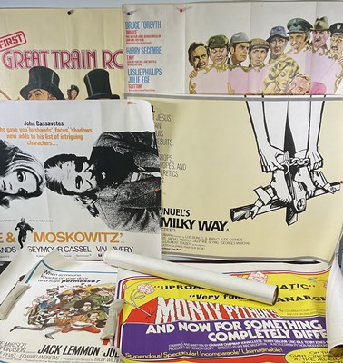 Lot 14 - A large selection of 1970s comedy film UK Quad...