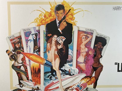 Lot 98 - LIVE AND LET DIE (1973) UK Quad film poster,...