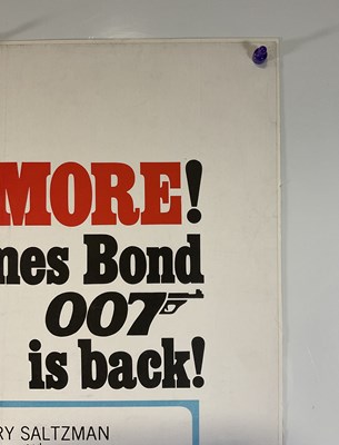 Lot 99 - ON HER MAJESTY'S SECRET SERVICE (1969) UK Quad...