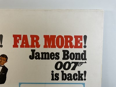 Lot 99 - ON HER MAJESTY'S SECRET SERVICE (1969) UK Quad...
