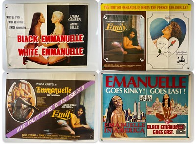 Lot 134 - EMMANUELLE - A group of Emmanuelle UK Quad...