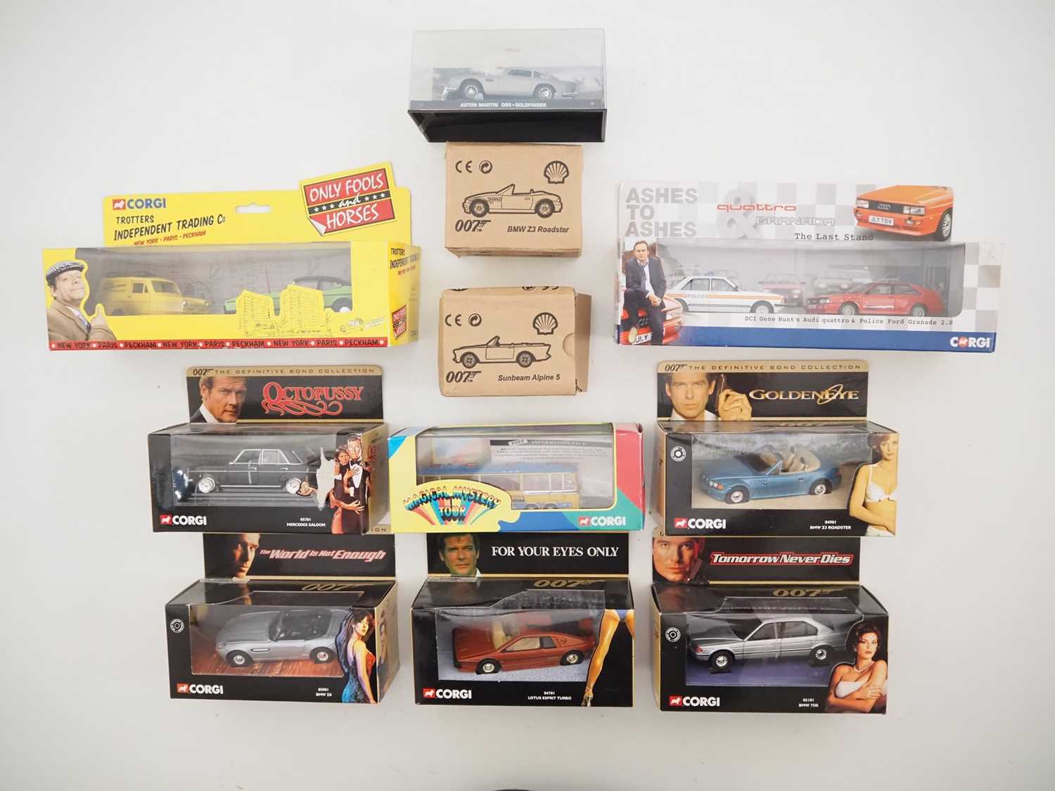 Lot 3 - A group of TV and film related diecast models,...