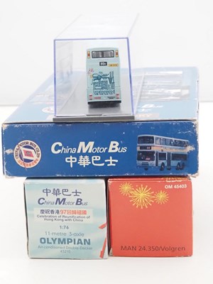 Lot 4 - A group of 1:76 scale Hong Kong outline...
