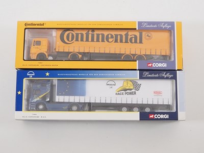 Lot 9 - A pair of CORGI 1:50 scale articulated lorries...