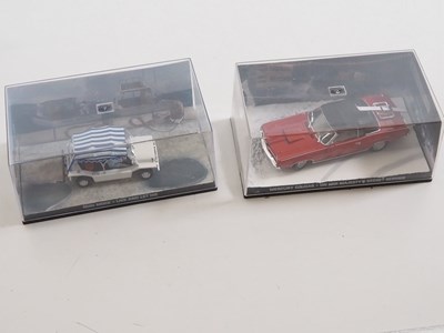 Lot 23 - A group of diecast James Bond related vehicles...