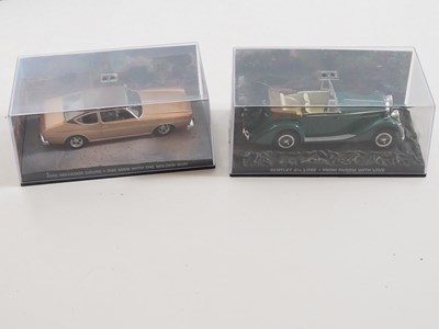Lot 23 - A group of diecast James Bond related vehicles...