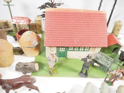 Lot 31 - A large quantity of diecast farm animals,...