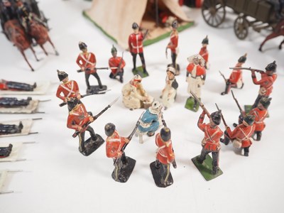 Lot 32 - A large quantity of diecast military hospital...