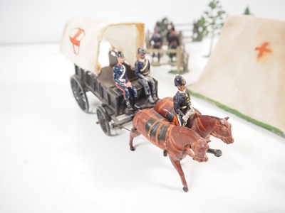 Lot 32 - A large quantity of diecast military hospital...