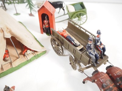 Lot 32 - A large quantity of diecast military hospital...