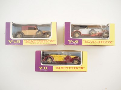 Lot 47 - A group of early MATCHBOX MODELS OF YESTERYEAR...