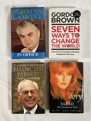 Lot 30 - A group of signed Political autobiographies...
