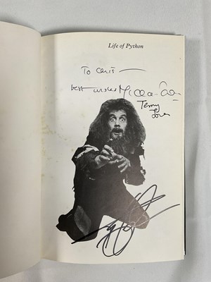Lot 22 - COMEDY - A pair of autographed books relating...
