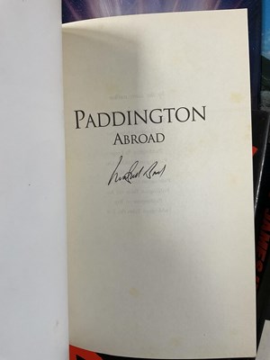 Lot 46 - A large group of autographed books, mostly...
