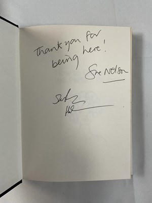 Lot 46 - A large group of autographed books, mostly...