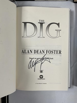 Lot 46 - A large group of autographed books, mostly...