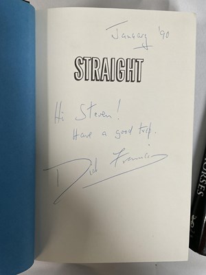 Lot 52 - A quantity of novels signed by the authors to...