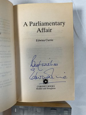 Lot 52 - A quantity of novels signed by the authors to...