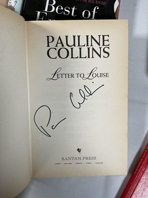 Lot 52 - A quantity of novels signed by the authors to...