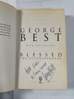 Lot 10 - SPORT - A pair of signed books comprising...