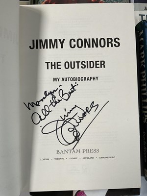Lot 17 - SPORT - A mixed collection of signed books,...