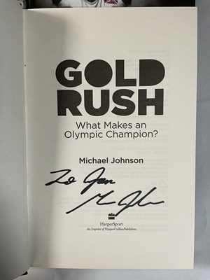 Lot 17 - SPORT - A mixed collection of signed books,...
