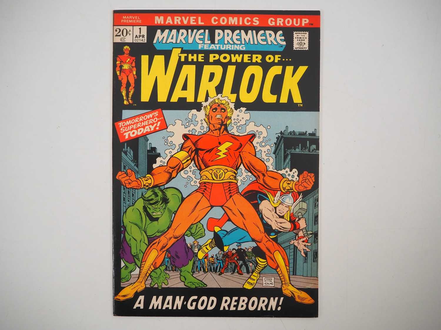 Lot 16 - MARVEL PREMIERE FT. THE POWER OF WARLOCK #1 -...