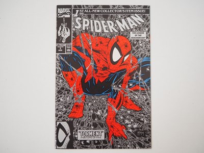 Lot 20 - SPIDER-MAN #1 BLUE LIZARD ERROR VARIANT (1990 -...