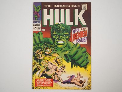 Lot 39 - INCREDIBLE HULK #102 (1968 - MARVEL) First...