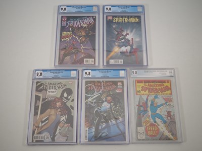 Lot 46 - SPIDER-MAN 9.8 LOT (5 in Lot) - All graded 9.8...