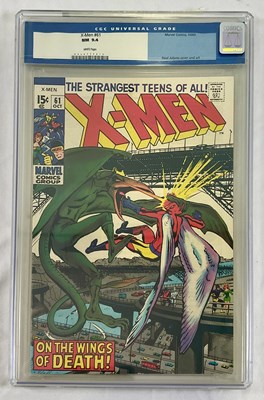 Lot 289 - X-MEN #61 (1969 - MARVEL) - GRADED 9.4 (NM) by...