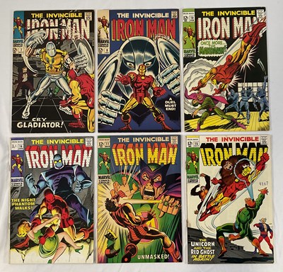 Lot 292 - IRON MAN #7, 8, 10, 11, 14, 15 (6 in Lot) -...