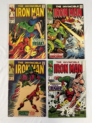 Lot 293 - IRON MAN #3, 4, 5, 6 (4 in Lot) - (1968 -...