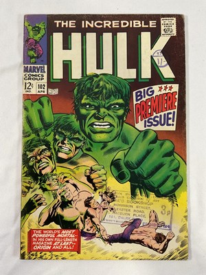 Lot 299 - INCREDIBLE HULK #102 (1968 - MARVEL) First...