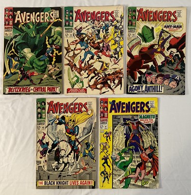 Lot 316 - AVENGERS #44, 45, 46, 47, 48 (5 in Lot) -...