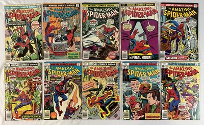 Lot 322 - AMAZING SPIDER-MAN #161 to 170 (10 in Lot) -...