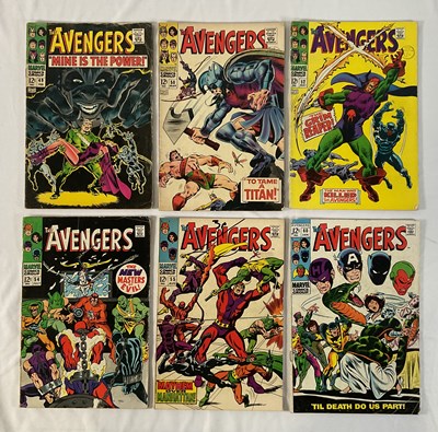 Lot 324 - AVENGERS #49, 50, 52, 54, 55, 60 (6 in Lot) -...