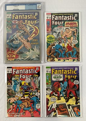 Lot 377 - FANTASTIC FOUR #101, 102, 103, 104 (4 in Lot) -...