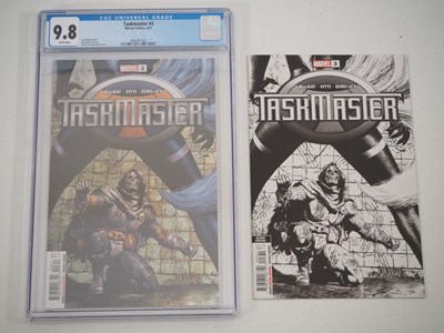 Lot 416 - TASKMASTER #3 STANDARD COVER + 1:25 SECOND...
