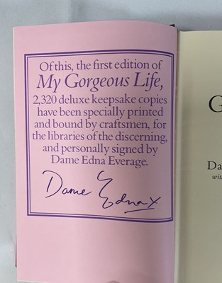 Lot 32 - A group of four signed books comprising DAME...