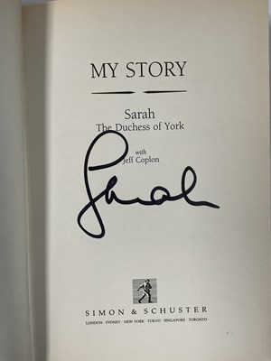 Lot 32 - A group of four signed books comprising DAME...