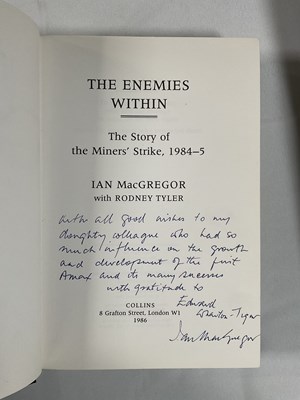 Lot 36 - POLITICS - A quantity of books signed by...
