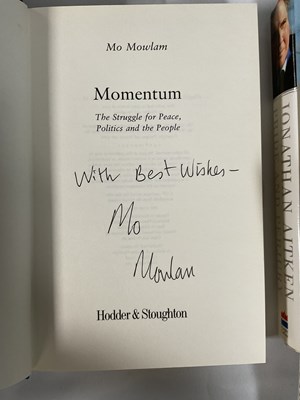 Lot 36 - POLITICS - A quantity of books signed by...