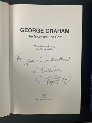 Lot 8 - FOOTBALL - A group of autographed books about...