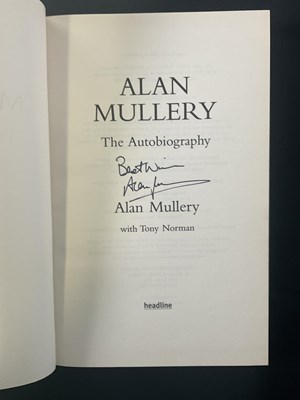 Lot 8 - FOOTBALL - A group of autographed books about...