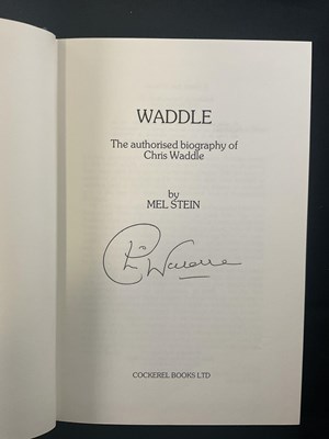 Lot 8 - FOOTBALL - A group of autographed books about...